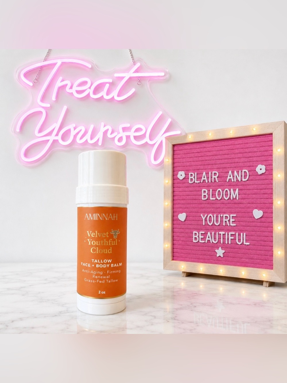AMINNAH Velvet Youthful Cloud Tallow Face + Body Balm - NEW